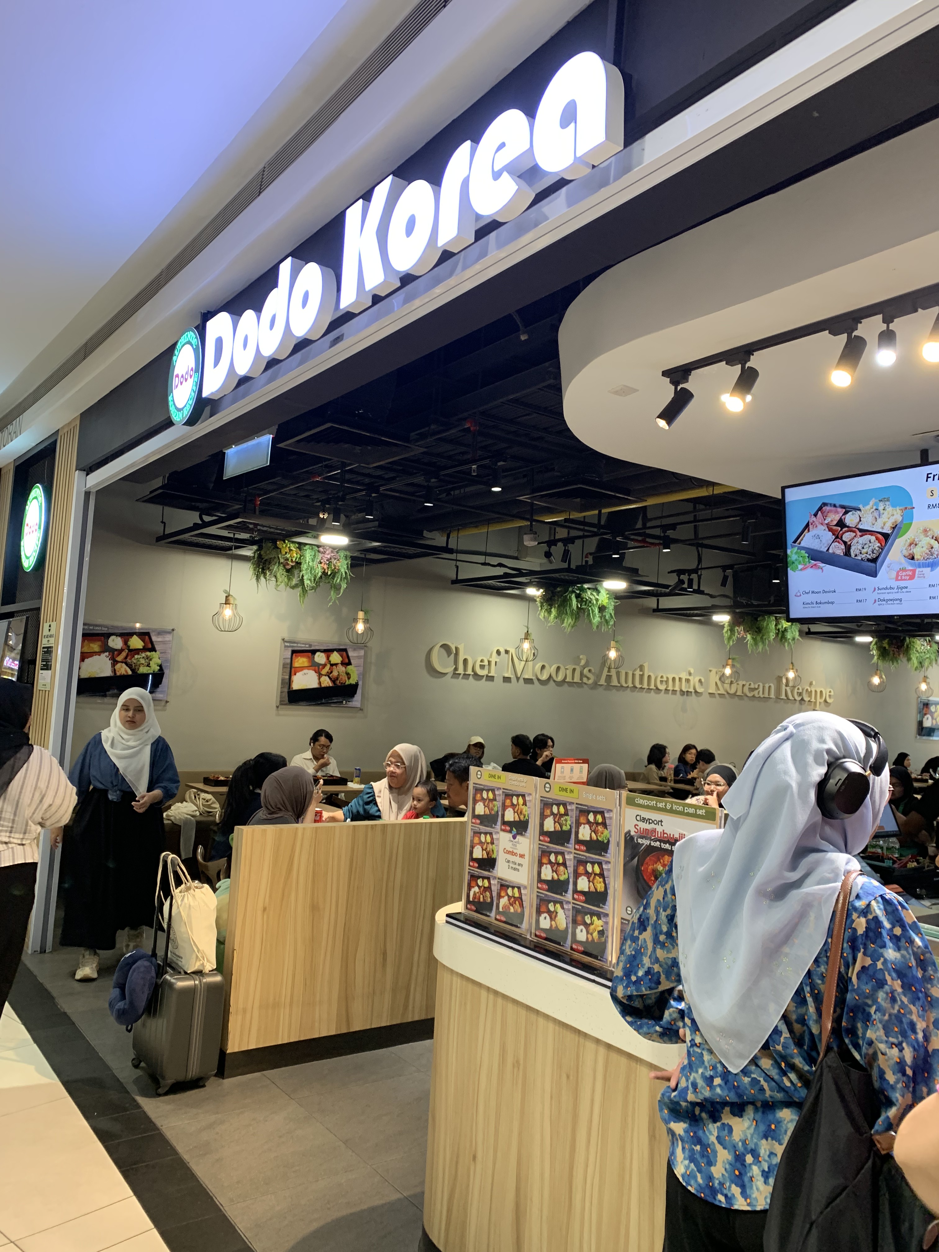 Tampak depan restoran Dodo Korea