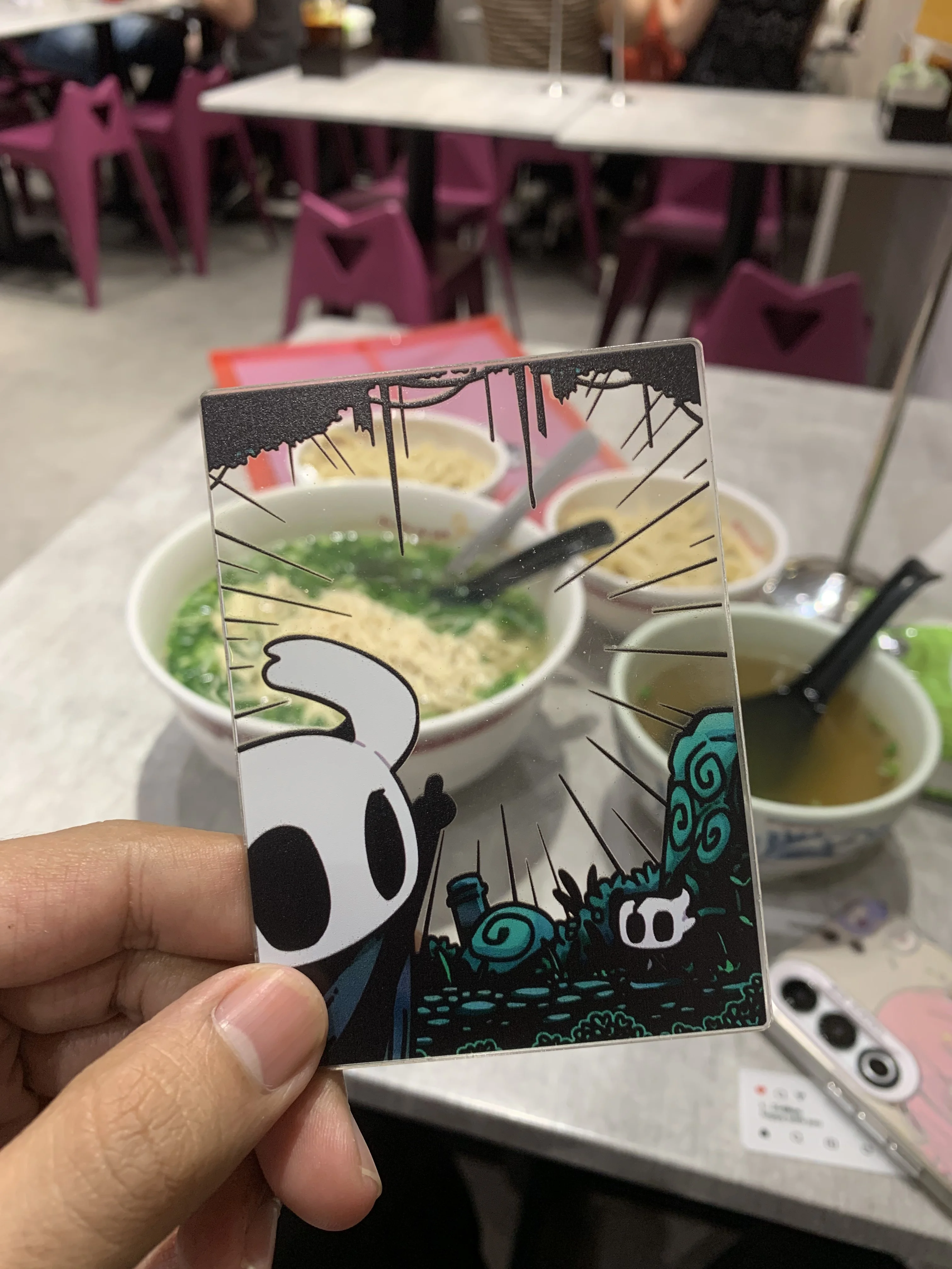 A bowl of noodles at Mie Tarik Sultan