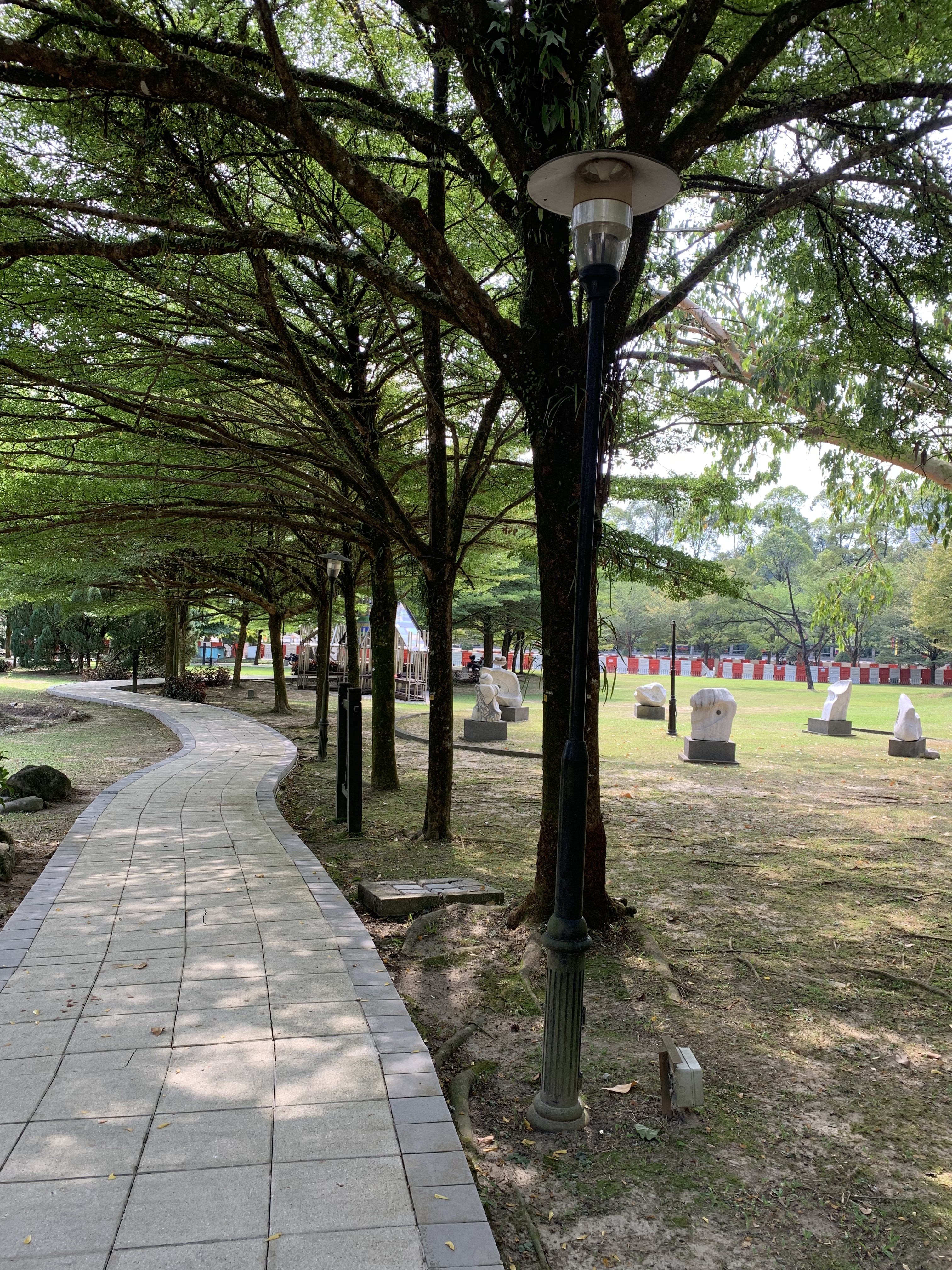 Salah satu jalur jogging